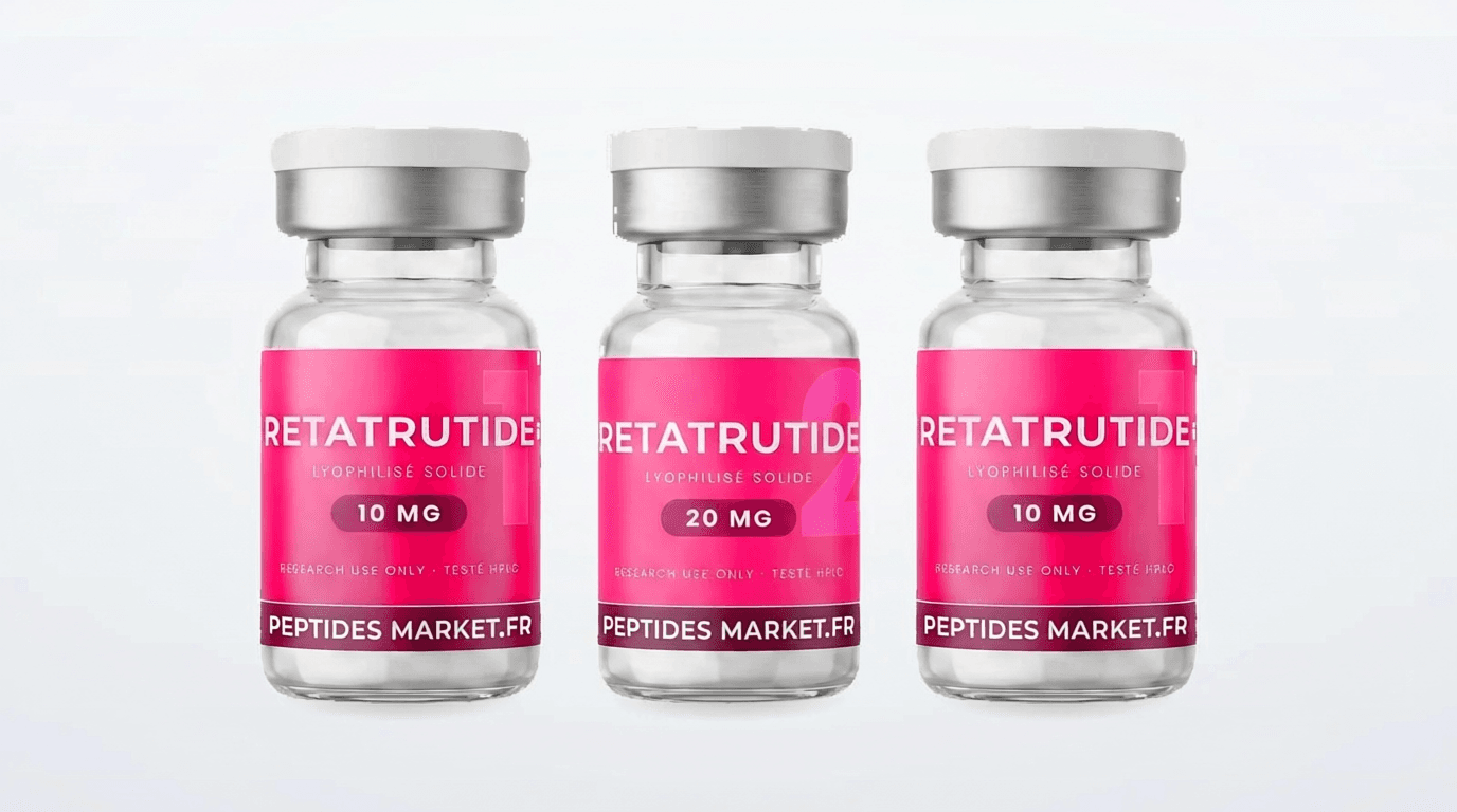 Peptides de Recherche : Récupération, Anti-Âge et Performance