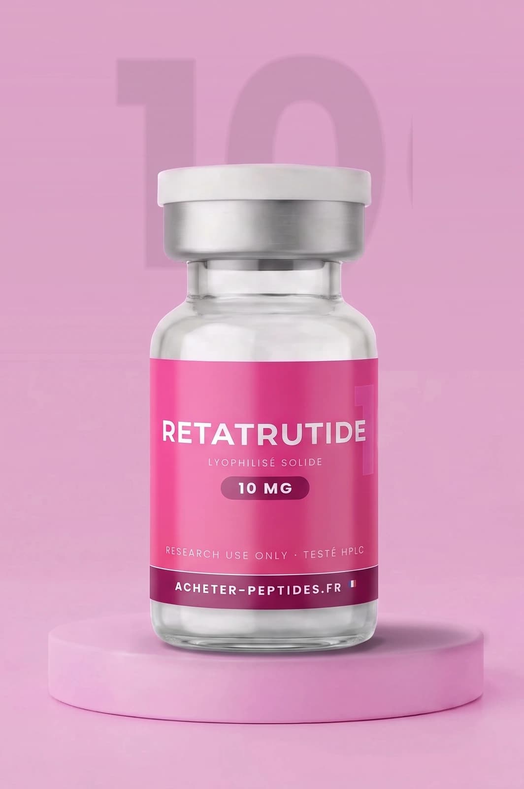 Retatrutide — flacon lyophilisé, peptide de recherche