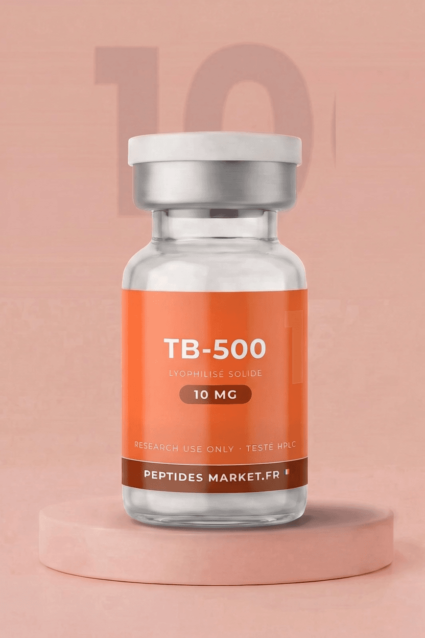TB-500 — flacon lyophilisé, peptide de recherche
